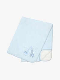 mothercare - khăn choàng màu xanh cho bé trai kích thước 100 x 75 cm
