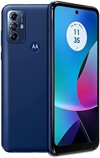 Moto G Play 2023: Mở khóa pin 3 ngày, Camera 16MP, bộ nhớ 3/32GB, sản xuất tại Mỹ, màu xanh hải quân.