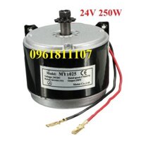 Motor 24v 250w cho scooter chế xe, động cơ 24v 250w làm bơm làm quạt, Motor 12v 250w cho scooter chế xe, động cơ 12v 250