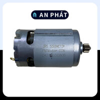 Motor 550 RS550 dùng cho khoan pin và các loại máy pin chổi than, có motor 12v và 21v, 100% dây đồng