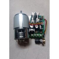 Motor 775 12V 150W và điều tốc 12-48V 20A