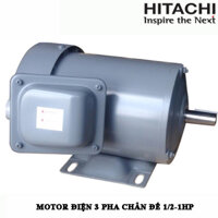 Motor chân đế 3 pha Hitachi TFO-HK 1/2Hp
