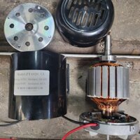 Motor DC 24v 800w có cánh quạt làm mát