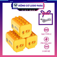 Motor động cơ lego 9656 chất liệu nhựa ABS có pin tích điện kích thích sáng tạo cho trẻ em