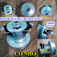 Motor động cơ máy hút bụi đa năng công suất 1200w 220V bầu gió 10.45cm - cỡ Nhỏ moto chế hút bụi Mô tơ