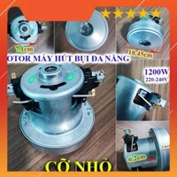 Motor động cơ máy hút bụi đa năng công suất 1200w 220V bầu gió 10.45cm - cỡ Nhỏ moto chế hút bụi Mô tơ loại Tốt