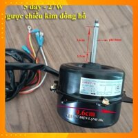 Motor động cơ quạt cục nóng 27W quay ngược chiều kim đồng hồ Dùng cho dàn nóng điều hòa máy lạnh