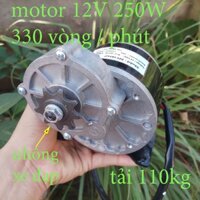 motor giảm tốc 12v 250w- motor giảm tốc 12v - ic 12v 250w chế xe điện