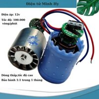 Motor không chổi than, động cơ không chổi than 12v,chế máy thổi bụi mini 100.000rpm