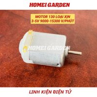 Motor mini 3v mẫu 130 sử dụng nguồn pin mới 100 - NẮP TRẮNG XỊN