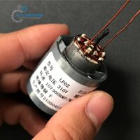 Motor Phản Lực Không Chổi Than BLDC Chế Máy Thổi , Động Cơ Máy Sấy Tóc 130000 RPM Quấn Lại Chạy Pin 2s- 3S