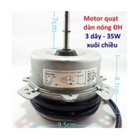 Motor quạt dàn nóng điều hòa 220V-36W – 3 dây – xuôi chiều