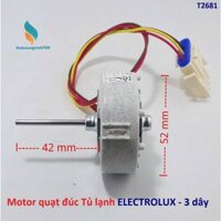Motor quạt đúc 12V - 3 dây cho Tủ lạnh ELECTROLUX