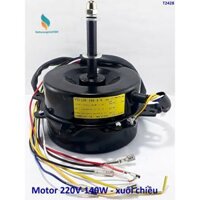 Motor quạt hợi nước AC220V-140W - 7 dây - 3 tốc độ - quay xuôi chiều