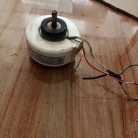 Motor quạt lạnh điều hoà Midea 6 dây tháo máy