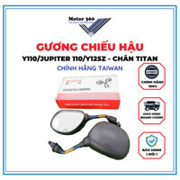 MOTOR360 - Gương chiếu hậu Y110 / Jupiter 110 / Y125Z - chân Titan chính hãng Taiwan