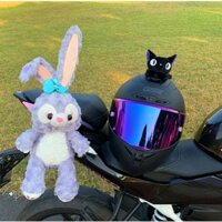 Motorbike Decorations Plush Doll Car Battery Electric Car Accessories Pendant Decoration Tail Box Nội thất xe hơi FHDR