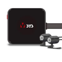 Motorcycle Camera Driving Recorder Waterproof Dual Lens 1080P Motorbike Dash Cam DVR Video Recording 140° Angle WiFi & GPS Support 128G Max