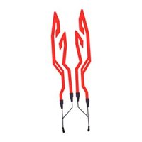 Motorcycle  LED  Cold Light  Lighting Set Accessories - red