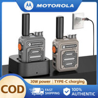 Motorla Mt-918 Walkie Talkie Tầm Dài 30W Mini Radio Hai Chiều Công Suất Lớn 20000Mah Nước Ngoài Trời