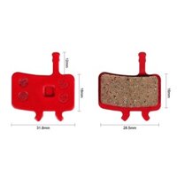 Motorland 2 Cặp Má Phanh Đĩa Gốm Xe Đạp Cho Xe Đạp BB7 Juicy 3 / 5 / 7