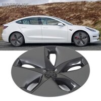 Motorlife Bánh xe Hubcap Matte Black Độ bền cao 104423199B Thay thế cho Tesla Model 3 2017 đến 2023