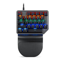 MOTOSPEED K27 27-Key Wired Mechanical Gaming Keyboard RGB Backlit Ergonomics One-hand Gaming Keyboard