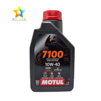 Motul 7100 10W40 nhớt tổng hợp 100% gốc Ester cho xe số,côn tay cấp nhớt API:SP