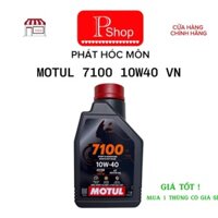 Motul 7100 10W40 nhớt tổng hợp 100% gốc Ester cho xe số,côn tay