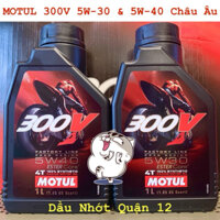 MOTUL PHÁP - Motul 300V 5W-30 - 5W-40 Factory Line Road Racing Ester Core MADE IN FRANCE