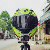 Mount nhựa gắn camera cho fullface Yohe978Plus – Asia – Agu – Torc – AGV – Ls2