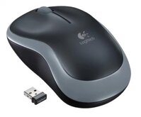 (MOUSE) LOGITECH M185 WIRELESS/OPTICAL/AA/NB ( Màu xám )