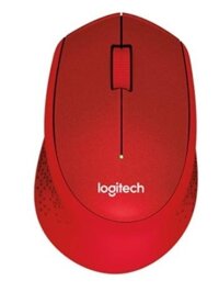 MOUSE LOGITECH M331 (ĐỎ) SILENT WIRELESS