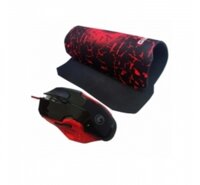 Mouse + Mousepad  Marvo  M 416 + G1BK LED ( USB )