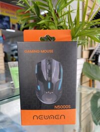 MOUSE NEWMEN N5000S GAMING (LED, SILENT SWITCH)