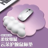 Mouse Pad Hand Guard Wrist Pad 3D Silica Gel Mouse Pad Boys and Girls Typing Home Office Computer Wrist Rest Mouse Pad 4n1P