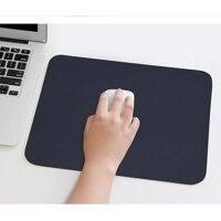 Mouse Pad Lót Chuột Da Cỡ Lớn Kiêm Miếng Lót Bàn Làm Việc Deskpad Size Lớn Chống Nước Nhiều Màu - Xanh Than,Lót chuột 30x24cm