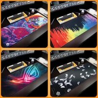 Mouse Pad, Miếng Lót Chuột Cỡ Lớn, Bàn Di Chuột Gaming 900x400/800x300 độ dày 3 mm