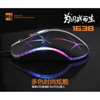 Mouse R8 1638 (USB)  Đèn LED đổi màu