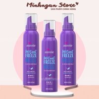 Mousse Aussie Instant Freeze kem mousse tạo kiểu tóc