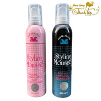 Mousse Tạo Kiểu Tóc Cứng - Mềm Jacqualine Hair Mousse 250ml [ TT ]