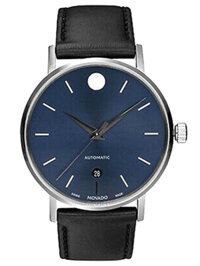 Movado 1881 Automatic Blue Dây Da 40mm 0607299 - Smile Watch