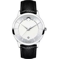 MOVADO 1881 BLACK AUTOMATIC WATCH 39.5MM