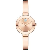Movado 3600286 Swiss Bold Rose Gold Ion-Plated Watch 25mm