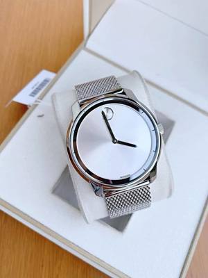 Movado Bold Silver Dial Mesh Men’s Watch 3600260, 44mm
