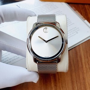 Movado Bold Silver Dial Mesh Men’s Watch 3600260, 44mm