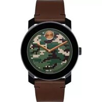 Movado Men's Swiss Bold Dark Brown Watch 42mm