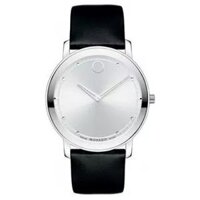 Movado Men's Swiss Movado TC Black Calfskin Watch 40mm