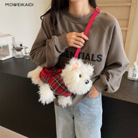 Moweikadi Túi đeo vai đơn Túi đựng đồ chơi sang trọng Xigaodi