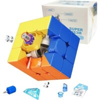 Moyu Super RS3M 2022 Speed Cube 3x3 Stickerless, Professional Smooth Puzzle Cubes Brain Teaser Đồ chơi dành cho người lớn và trẻ em